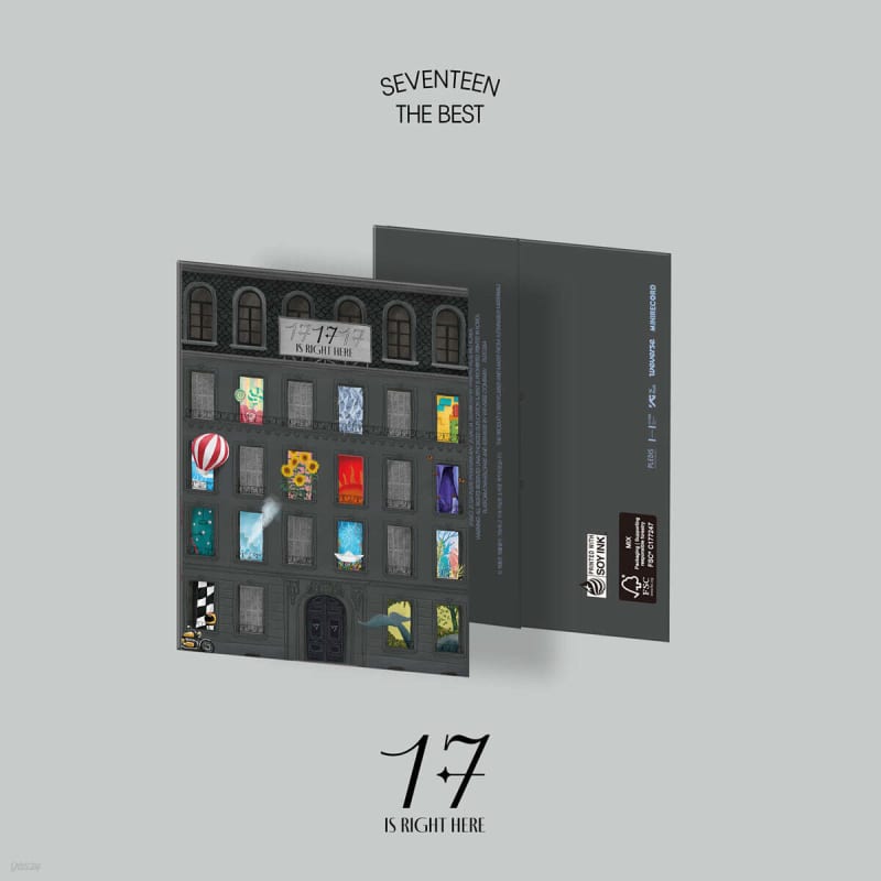 

Seventeen (SEVENTEEN) - SEVENTEEN BEST ALBUM 17 IS RIGHT HERE [Weverse Albums ver.]