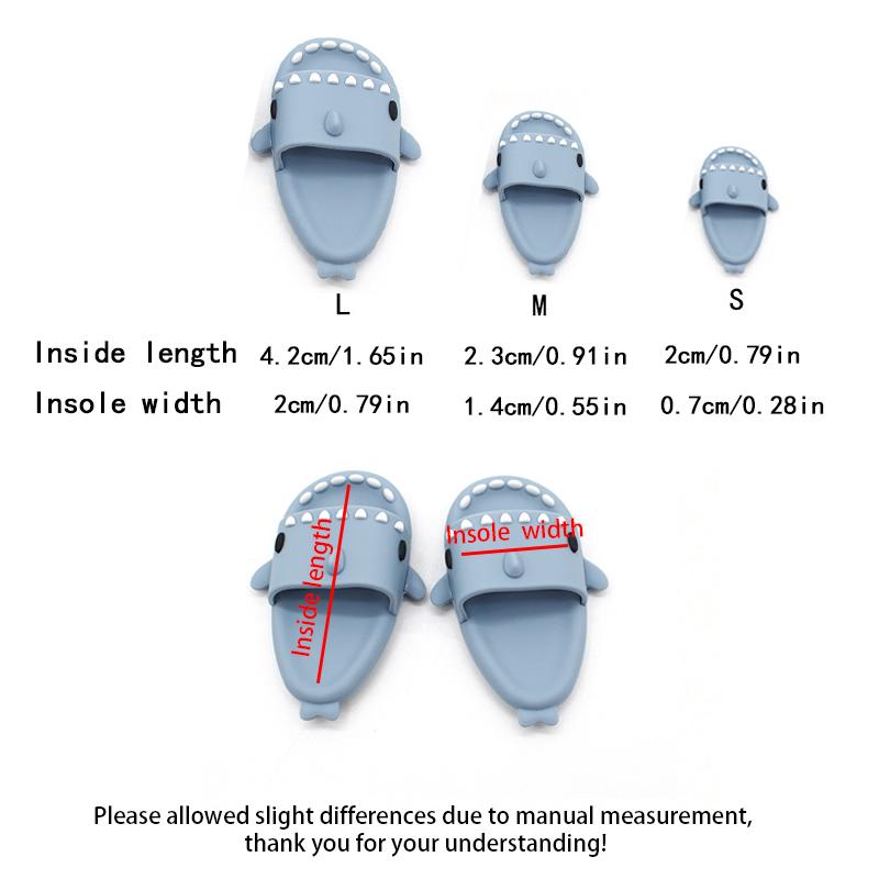 2Pcs Mini Pet Dress-Up Shark Shaped Slippers Cartoon Decorative Figure Shoes Ideal For Photoshoot