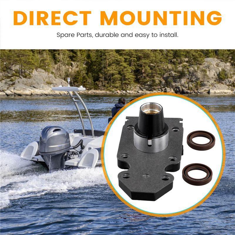 Authentic 63V-45331-00-5B Housing, Bearing For 9.9HP 15HP With Bush 90381-14020 Oil Seal 93101-20048 Gasket 63V-45315-A0