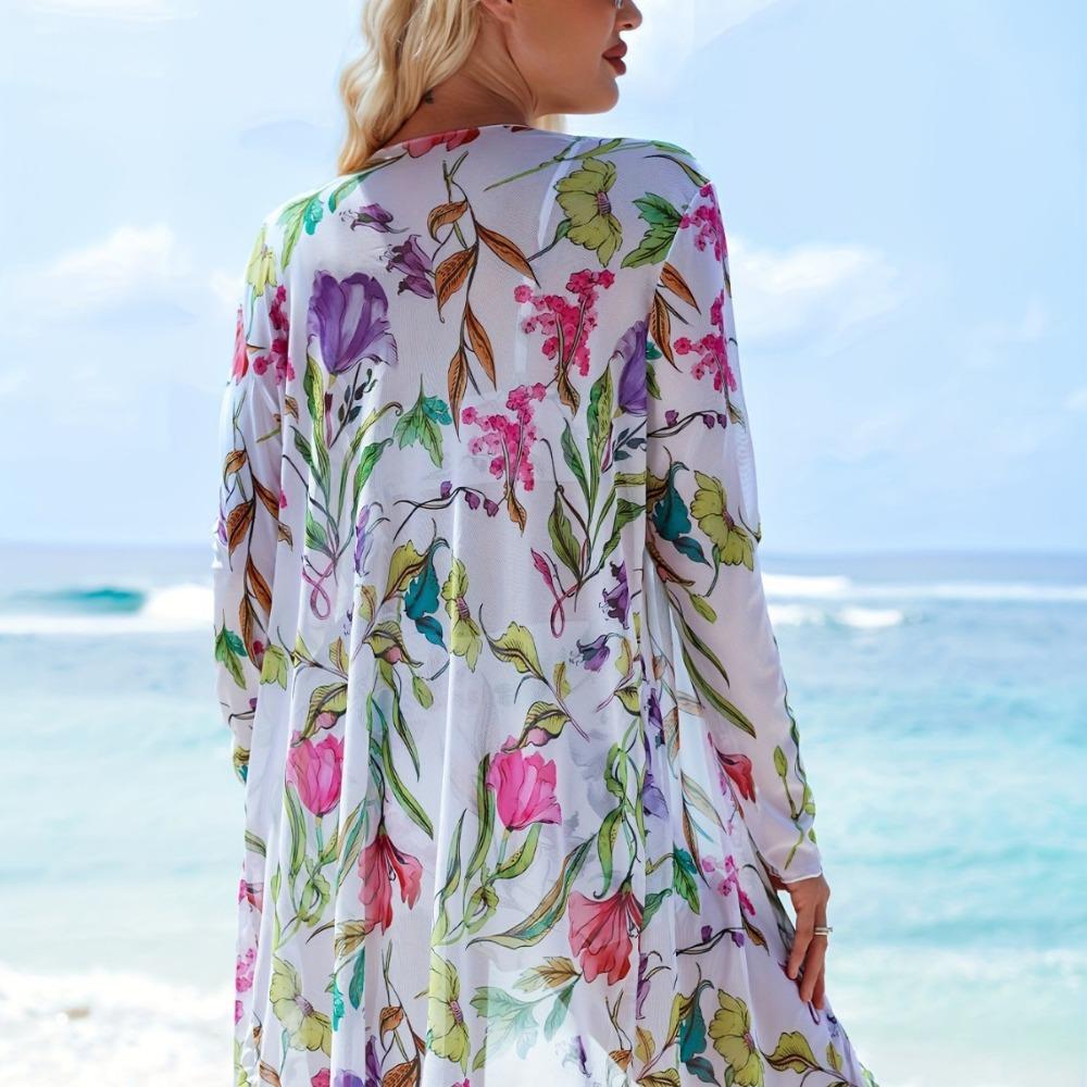 Bikini de Tres Piezas para Mujer con Pantalones Cortos tipo Boy Short, Bañador de Moda con Lazo y Cubre Traje de Playa