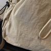 Tote Bag Women's Drawstring Backpack Large Capacity Lightweight Commuter Portable Shoulder Bag