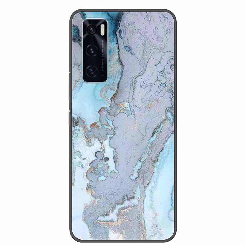 For Vivo V20 SE Case Marble Silicone Soft TPU Bumper Cover Coque For Vivo V20 SE Back Cover Cases for VivoV20 SE V20SE V 20 SE