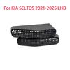 For KIA SELTOS 2021-2025 Left-hand drive Car Interior Seat Floor   Air Conditioner Vent Protective Cover Vent Grille Trim Under