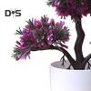 Bonsai Artificial Simulat Birou Decor Plastic Oaspeți Salutare Pin Plantă în ghiveci