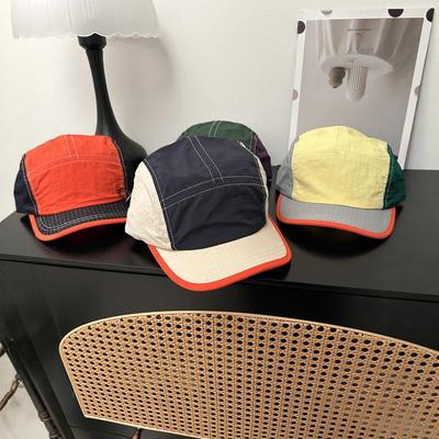 Color Matching Baseball Cap Quick Drying Versatile Showing Face Small Spring and Summer Breathable Comfortable Outdoor Travel Shade Sun Protection Hat