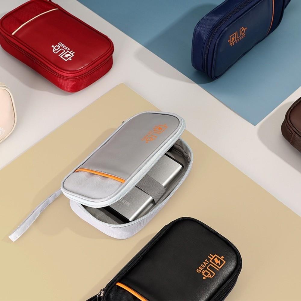Large Capacity Cable Storage Bag Portable Electronic Organizer Box Durable Travel Cable Organizer