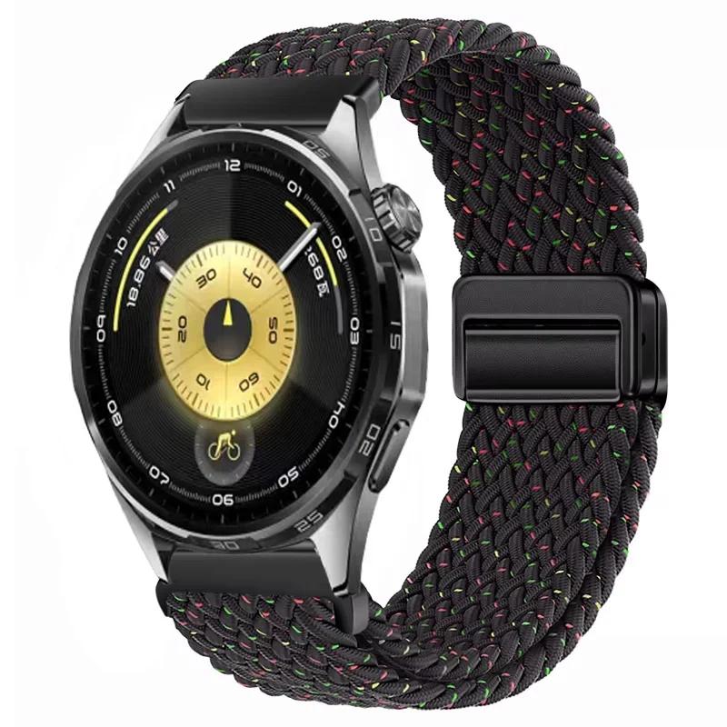 20mm 22mm Magnetisches Nylonarmband für Huawei Watch 5 GT6 Pro GT6 46mm Sportarmband Armband Huawei Watch 4 3 Pro GT5 GT4-3 46mm