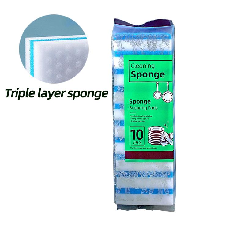 

20pcs Magic Nano Sponge Melamine Sponge Eraser Kitchen and Bathroom Household Cleaning Tools Cleaning Sponge Block 10 * 7 * 3cm