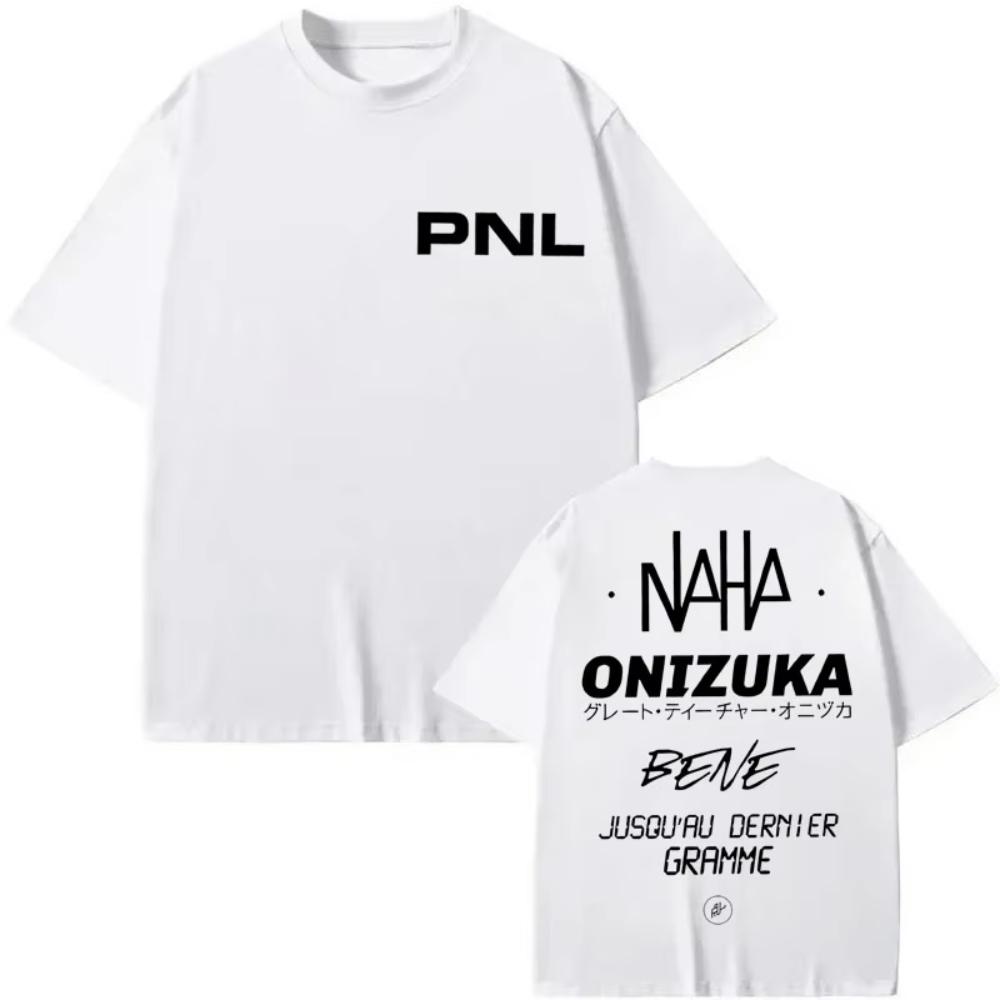 French Rap PNL Dans La Légende Album Merch T Shirt Men's Women Hip Hop Fashion Short Sleeve T-shirt High Quality Cotton T-shirts