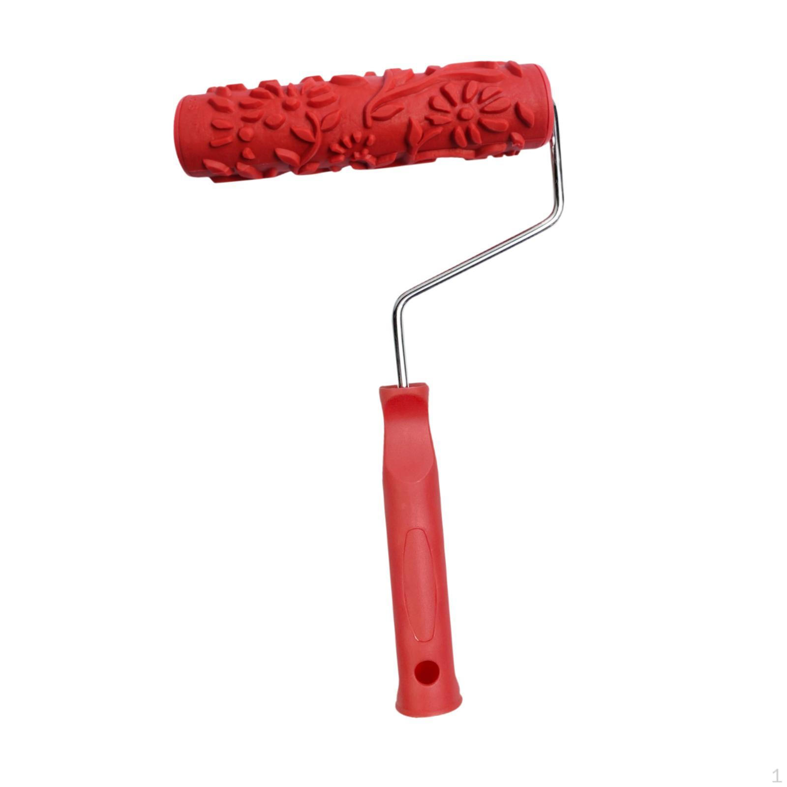 7-дюймовый фактурный валик для покраски, рельефный текстурный валик для мебели, дверей, Style B