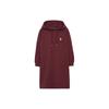 New MLB Long Sleeved Dresses Women's Burgundy 3FOPB0134-43BDS