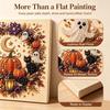 Resin Pearls Ghost Pearl Art DIY Kit Sparkling Texture Halloween Pearl Art  Seasonal Home Decor