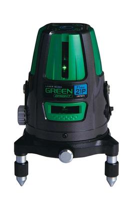 Shinwa Sokutei Laserový značkovač Laser Robo Green LASER ROBO GREEN Neo 21P BRIGHT Vertikální Horizontální Horní Inkoust Pozemní Inkoust 78273