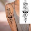 1 Sheet Bless Belief Faith Engraved Temporary Tattoos Family Love Tatoos Waterproof Realistic Fake Tattoo Stickers Long Lasting
