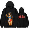 Nicki Minaj Barb Kapuzenpullover für Herren und Damen Langarm Unisex Streetwear Neue Hip-Hop Persönlichkeits-Oberteile