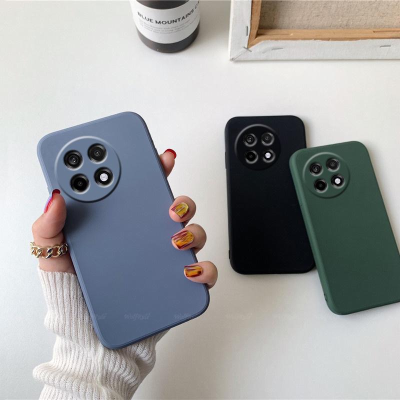 For Cover Oneplus 13R Case For Oneplus 13R Capas Liquid Silicone Bumper TPU Shockproof Soft Cover Oneplus13R Oneplus 13R Fundas