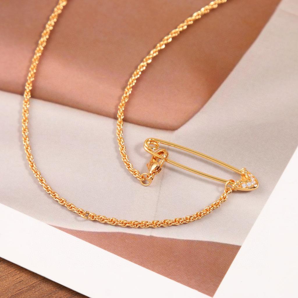 New Vintage Women's Necklace Luxury Jewelry For Women Water Drop Designer Pendant Pure 925 Sterling Silver Lady Party Necklaces