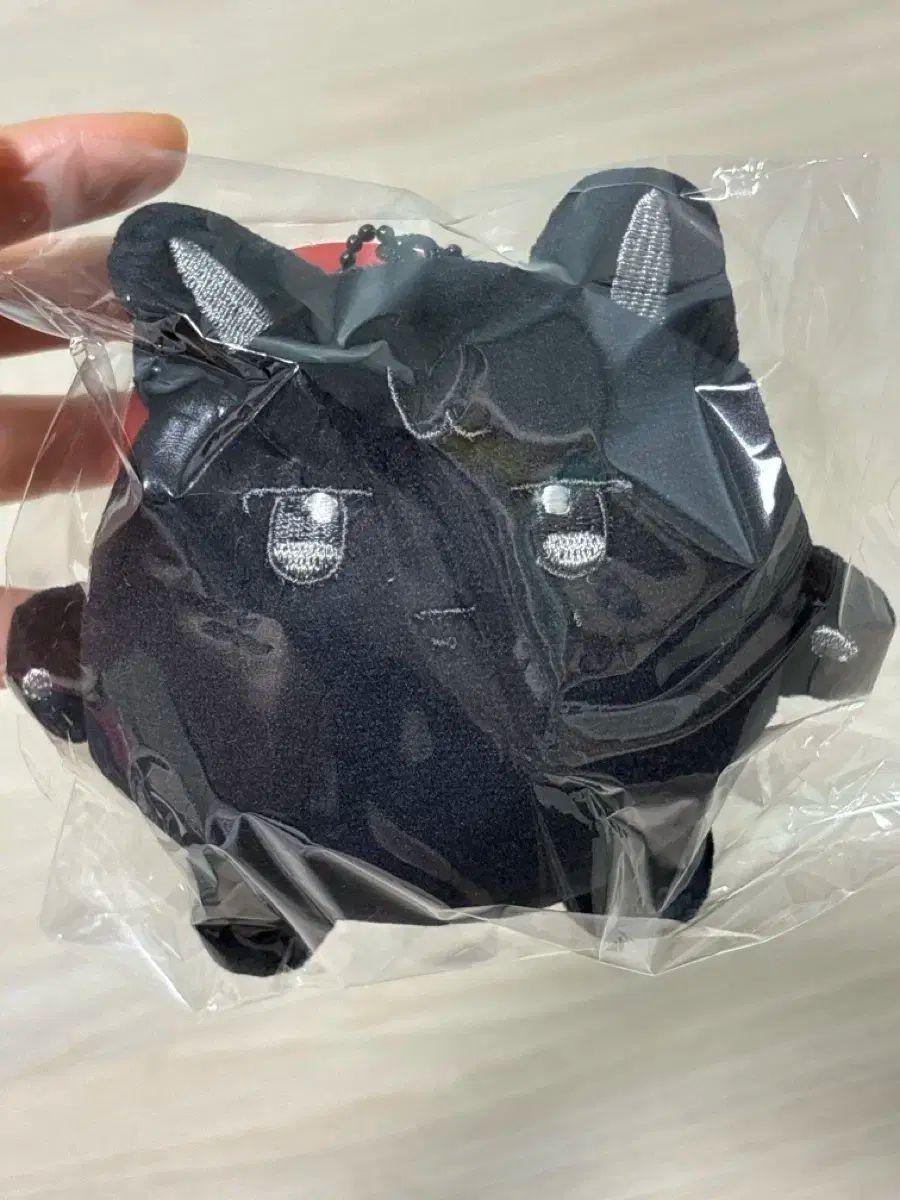 

[USED] ATEEZ Anime T-shirt (Anime Tees) Wooyoung s cat plush round plush toy