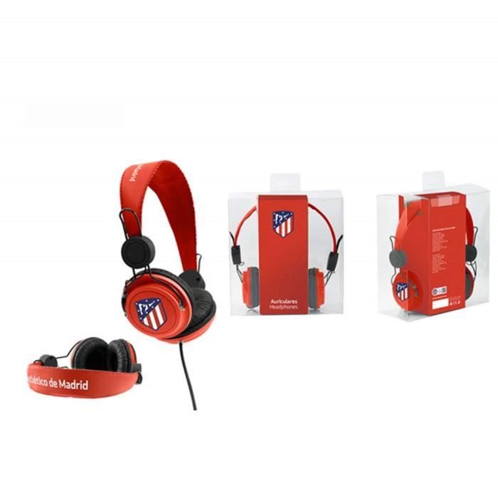 Casque - At. Madrid - 4906020 - Rouge - Taille Unique - Produit Officiel