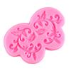 עלה פרחוני סיליקון שוקולד Sugarcraft תבנית עוגת פונדנט DIY תבנית אפייה