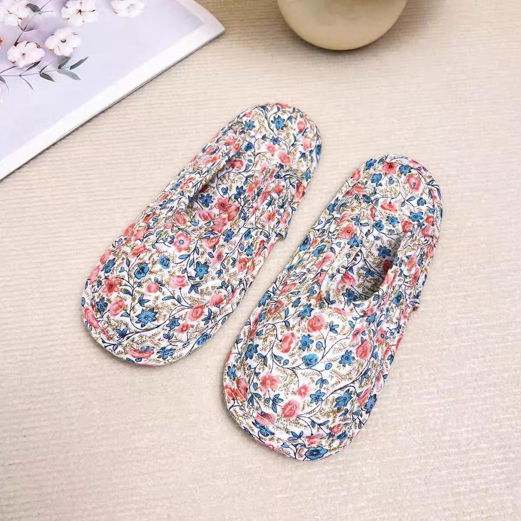 Fashion Women Slippers Lightweight Home Shoes Antislip Soft Indoor Fabric Slippers Can Machine Wash Mix Order