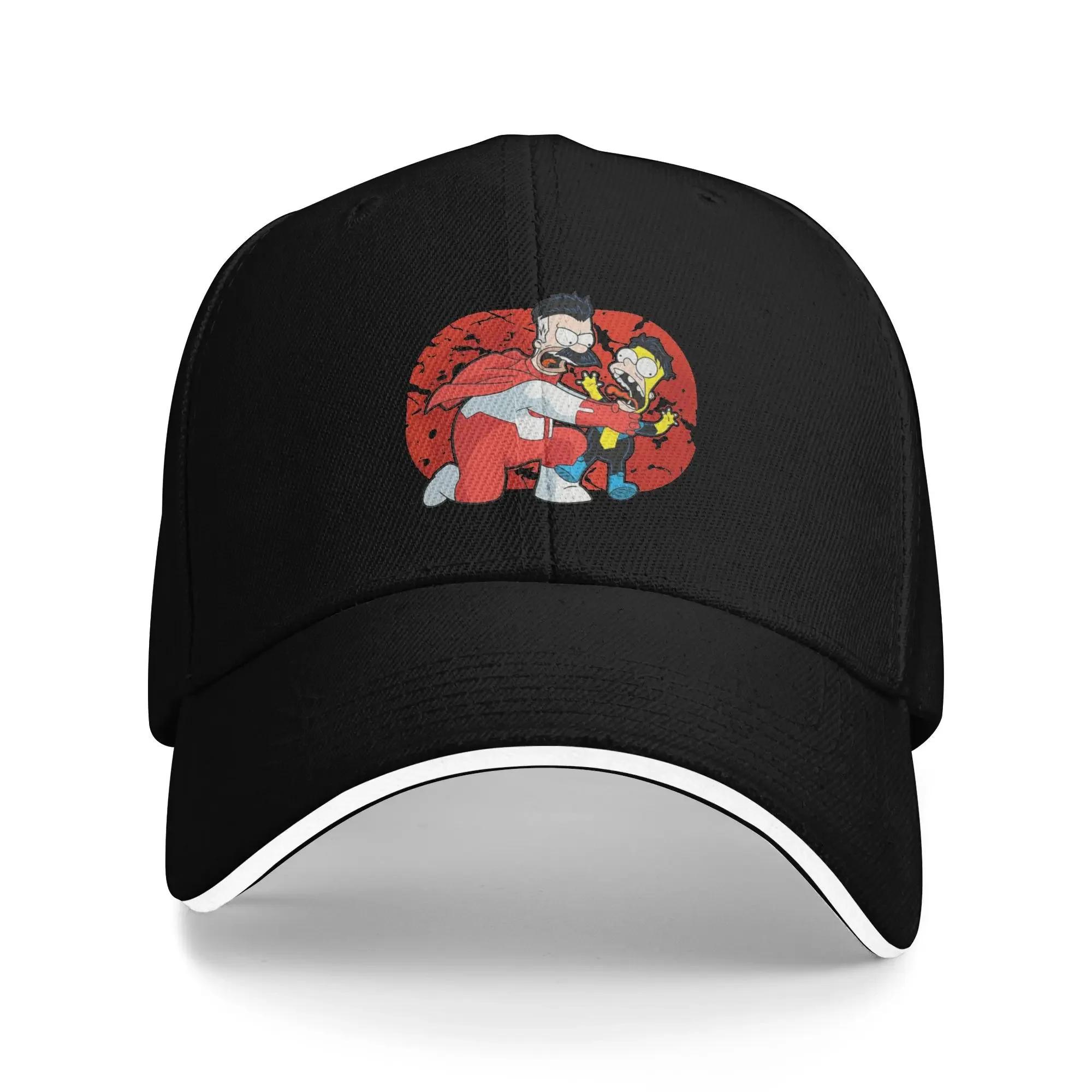 

Invincible M Cartoon Sun Baseball Cap Summer Fashion Trucker Hat For Unisex Adult Outdoor Sports Baseball Caps One Size