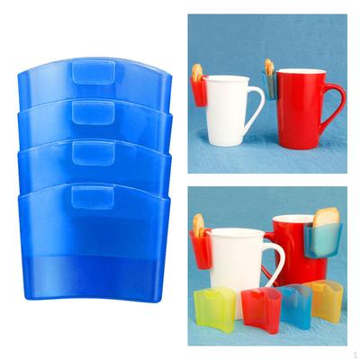 4 Pezzi Portatè Portatile per Tazza Rastrelliera per Biscotti Ciondolo per Bordo Multiuso Biscotti