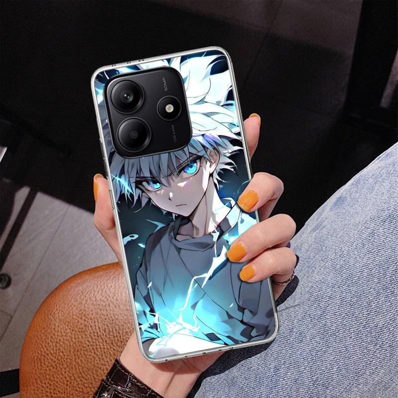 Huner X-Hunters Killua Phone Case For Xiaomi Redmi Note 15 14 13 12S 12 11 Pro Plus 14S 11S 11E 10 10S 11T 5G Personalized Cover