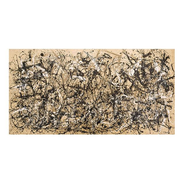 Canvas Painting Jackson Pollock - Famous Abstract Art Painting Posters and Canvas Printmaking Home