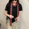 Women Skinny Scarf Thin Choker Knit Belt Long Tie Scarf Bag Handle Wrap