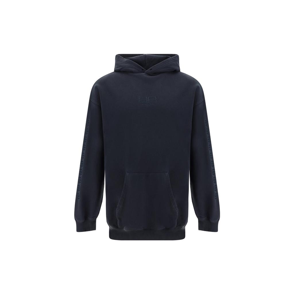 Balenciaga Bb Logo Long Sleeved Hoodie 570811TMVG68190