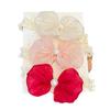 Newborn Birthday Bow Lace Headband - Princess Dress & Full Moon Hair Accessories