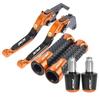 For Honda PCX 125 PCX125 PCX150 Motorcycle Adjustable Folding Brake Clutch Levers Handgrip Handlebar Grips Ends Accessories