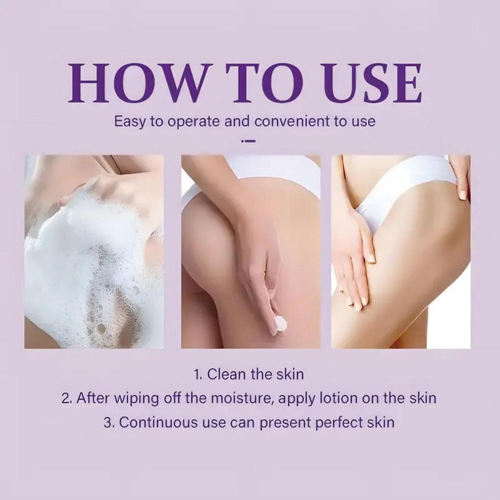 Whitening Cream Face Body Moisturizer Illuminate Dark Skin Neck Under Arms Armpit Bikini Private Part Knees Elbow Between Legs