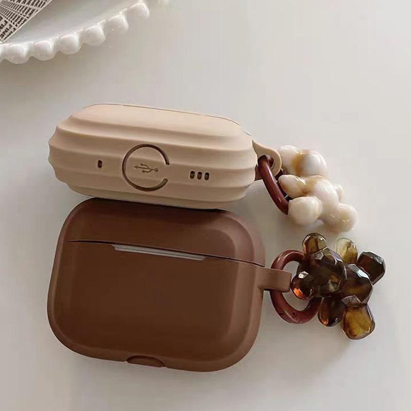 Silicone bear applies to Apple AirPods 111 generation Bluetooth headset case Pro1 headphone case soft case