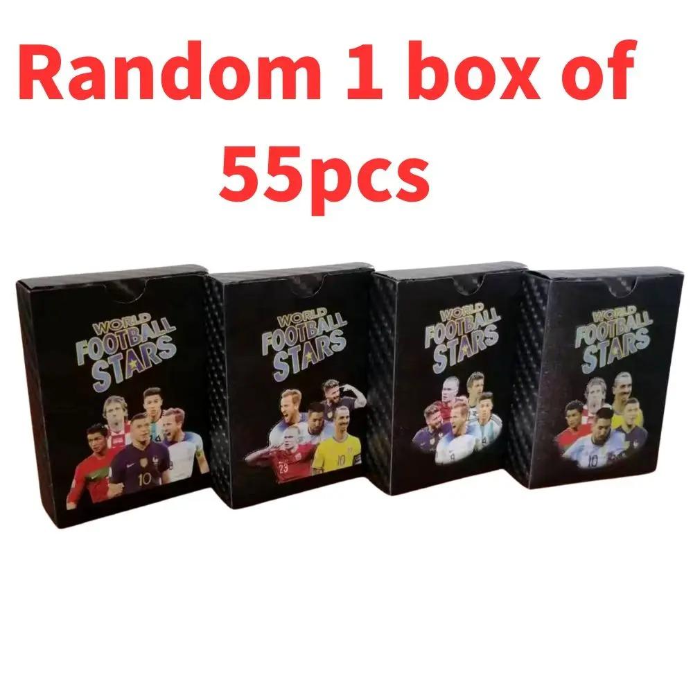 Football Star Card Box Soccer Star Collection Footballer Limited Fan Cards Kids Gift Drop Shipping