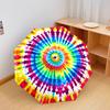 1 PC Automatic Folding Umbrella - Round Pattern, Portable & Foldable Design with 8 Ribs, Christmas Birthday Gifts