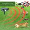 1 Stück Ultraschall Tierabwehr Katze Hund Abwehr Solarbetrieben Wiederaufladbar Garten Wasserdicht Tierabwehr Für Bauernhof