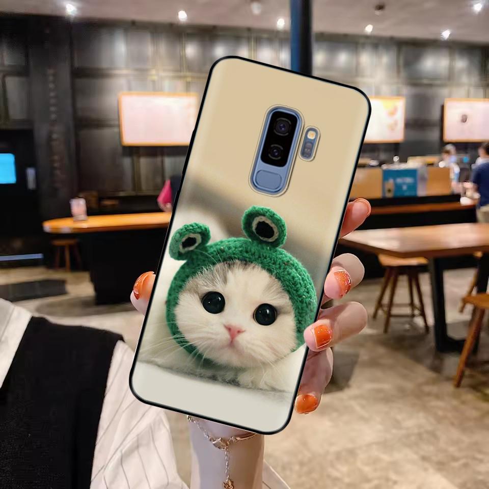 For Samsung S9 Case Color Painted Soft Liquid Silicone Camera Protection Phone Cover For Samsung Galaxy S9 Plus S9Plus S 9 Funda