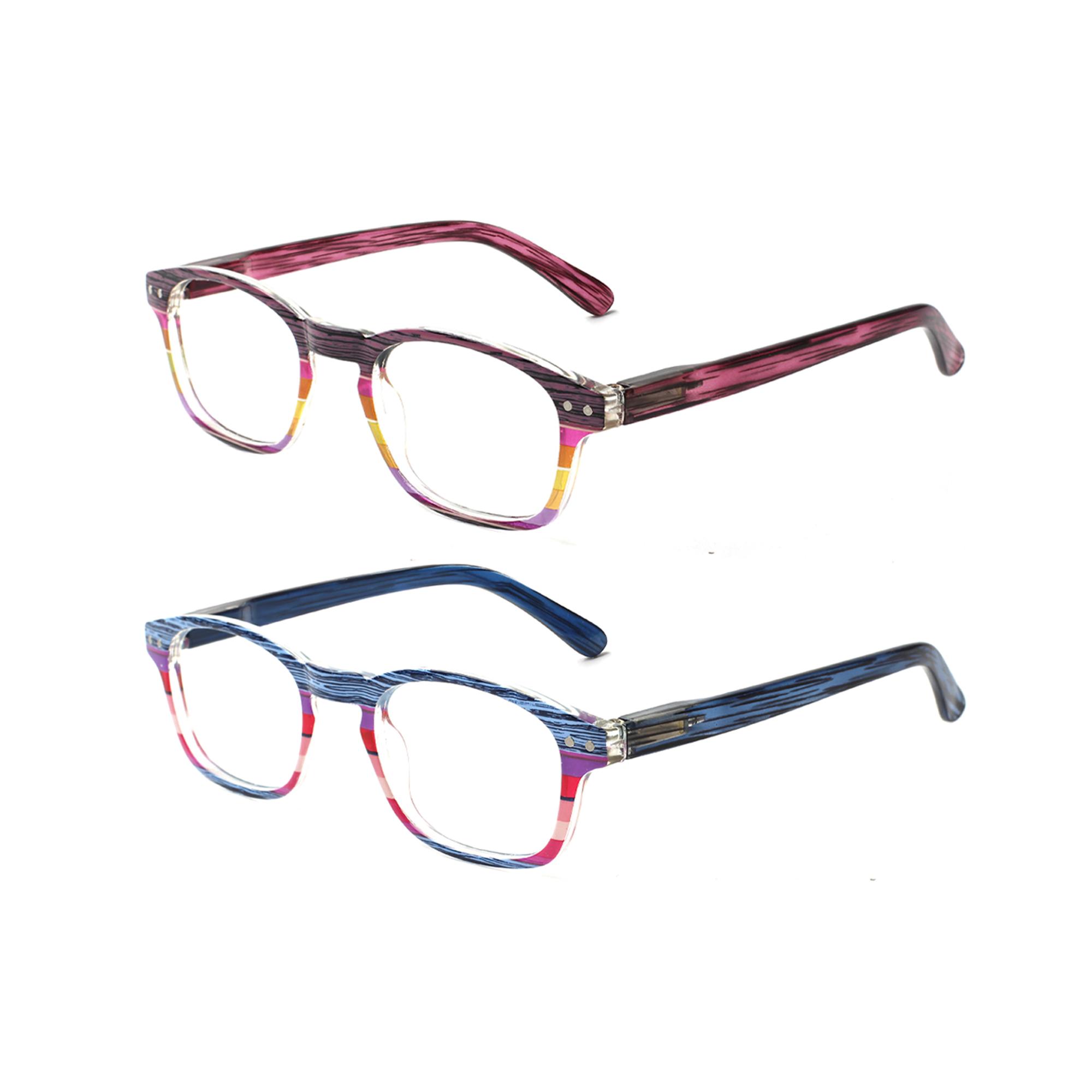 

TUREZING2-3 Sets of Presbyopia Eyeglasses HD Diopter Glasses for Ladies and Gentlemen Premium Grade Super Lightweight Square Shaped Diopter 1