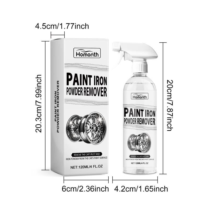 Effective Stain Removal Daily Maintenance Car Wheel Rust Remover Paint Rust Cleaner Brightening And Gloss Maintenance Cleaner