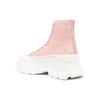 (WMNS) Alexander McQueen Tread Slick Boots 'Pink White' Women's 697080W4LR19243