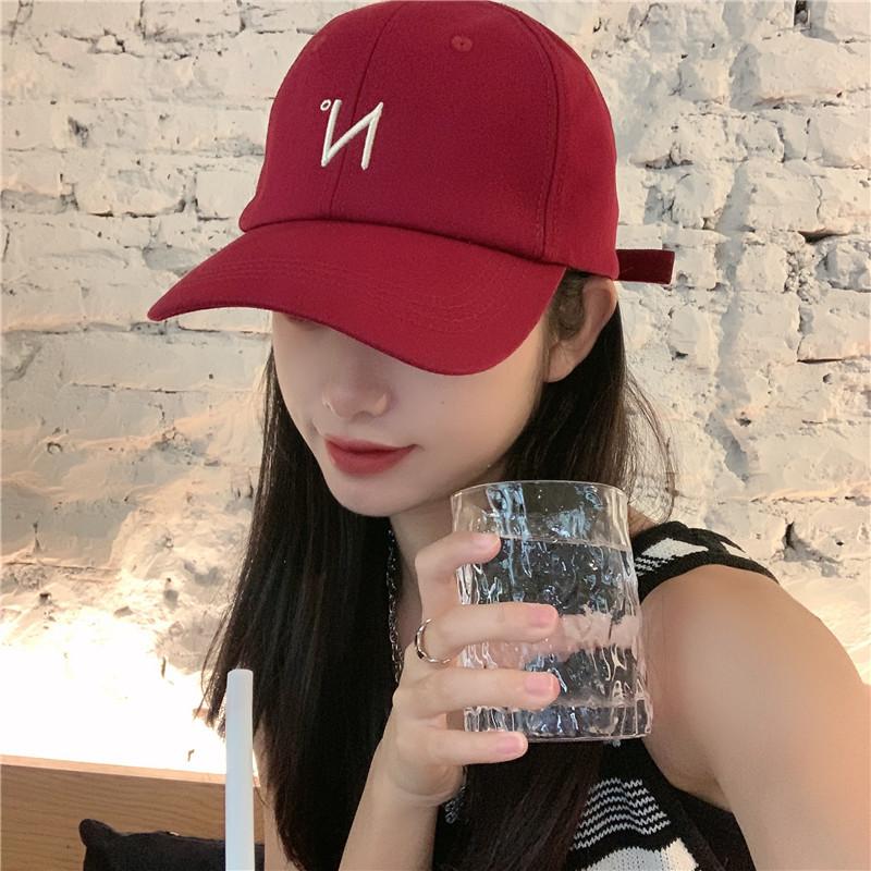 

ins street brand N letter baseball cap street racket spring and summer versatile simple face cap M (56-58cm) Adjustable чорний