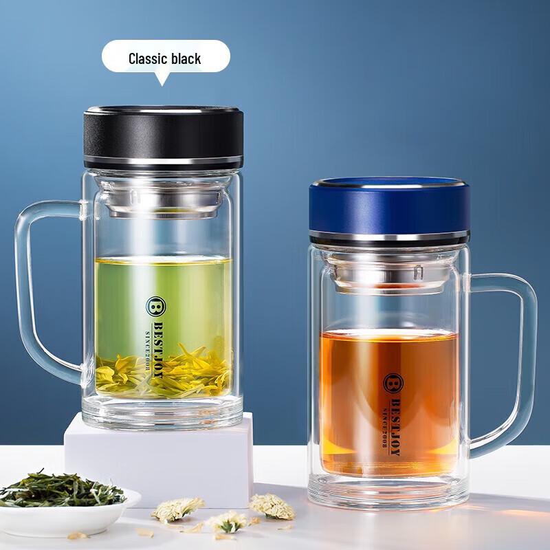 

Fuguang Shixi Premium Office Glass Cup, 520ml