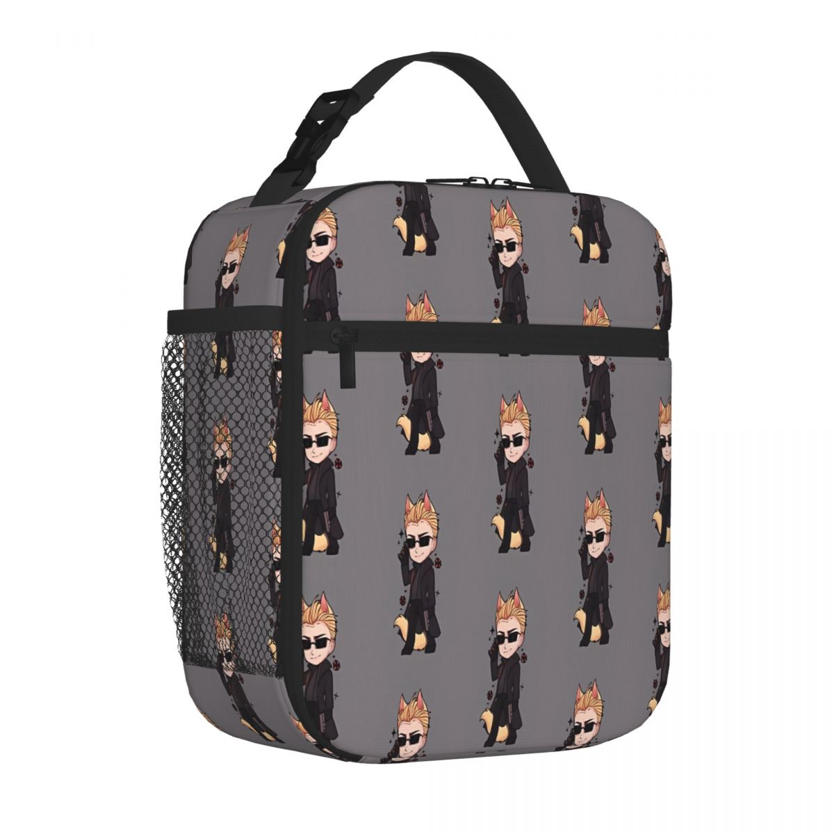 Bestselling Albert Wesker Chibi Picnic Style Lightweight Lunch Bag Wilderness Camping Lunch Box Bag One Size