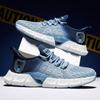 Running Shoes Men Luxury Design Mesh Breathable Casual Flat Walking Shoes 2024 Trendy Lace-up Comfortable Original Sneakers Man