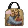 Insulated Lunch Bags Charlie Kirk Accessories Lunch Food Box Ins Style Thermal Cooler Bento Box For School