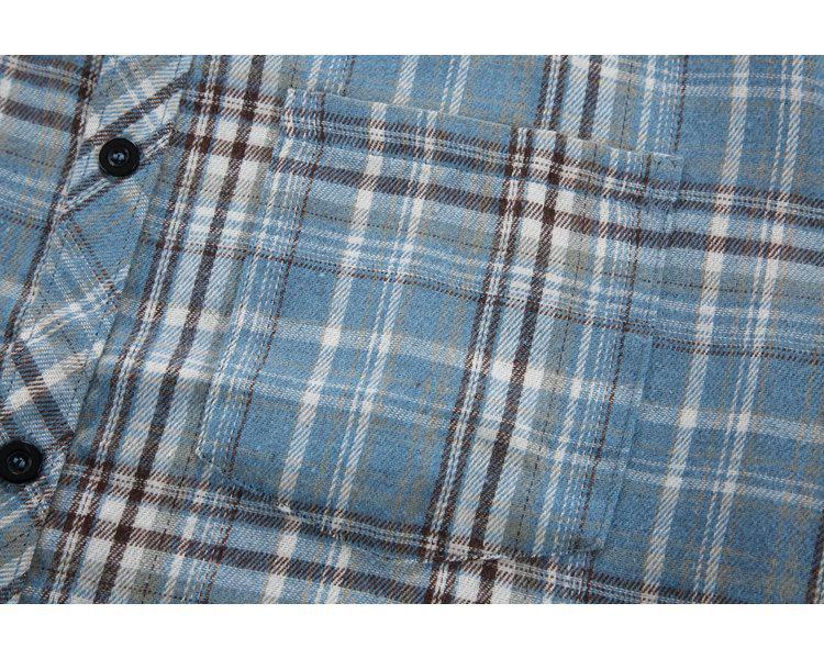Special Offer: Men's Plus Size Retro Plaid Casual Short Sleeve Shirt