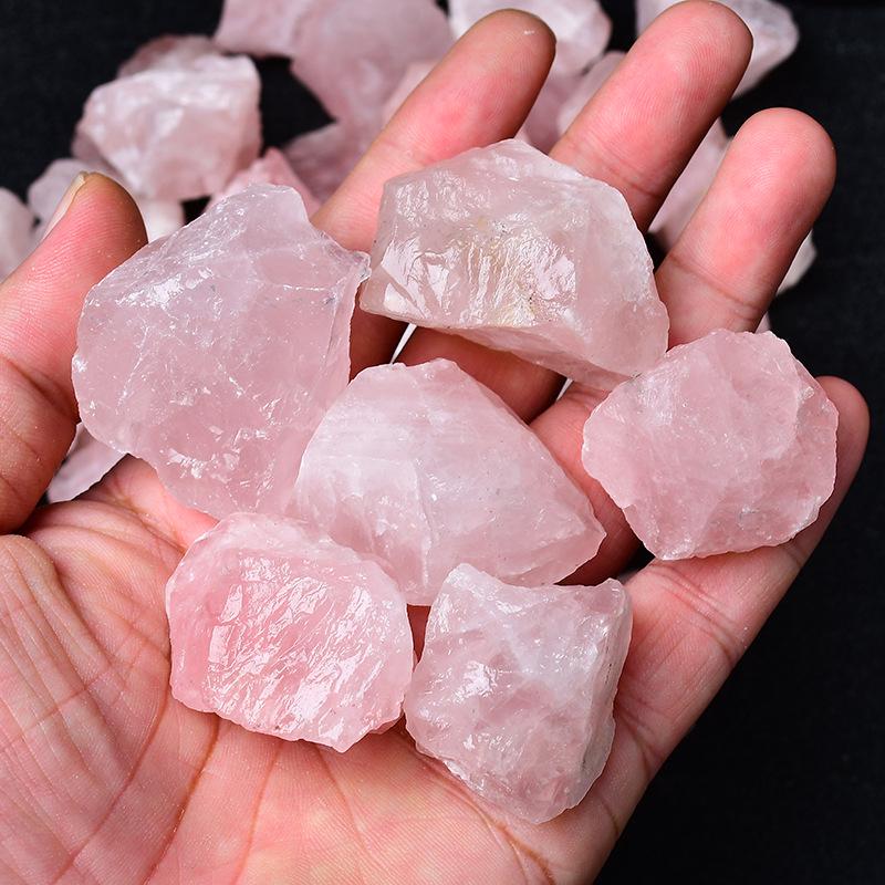 Natural Rose Quartz Aromatherapy Diffuser Stone for DIY Landscaping, Jade, Fish Tanks, and Flower Pots
