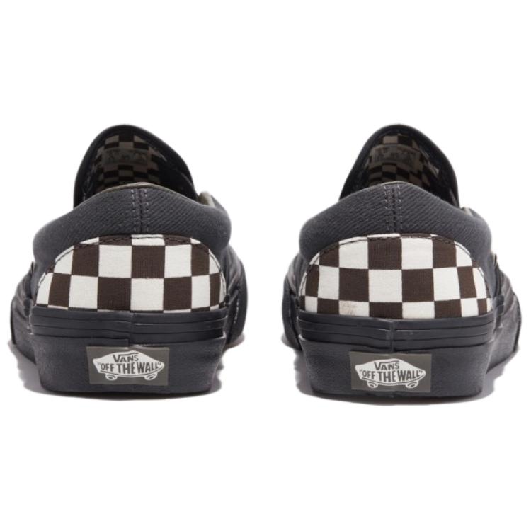 Vans Vainl Archive X  Slip-On Round Toe Easy Wear Durable Low-Top Skate Shoes Unisex Sneakers Black VN000BVZRUX1